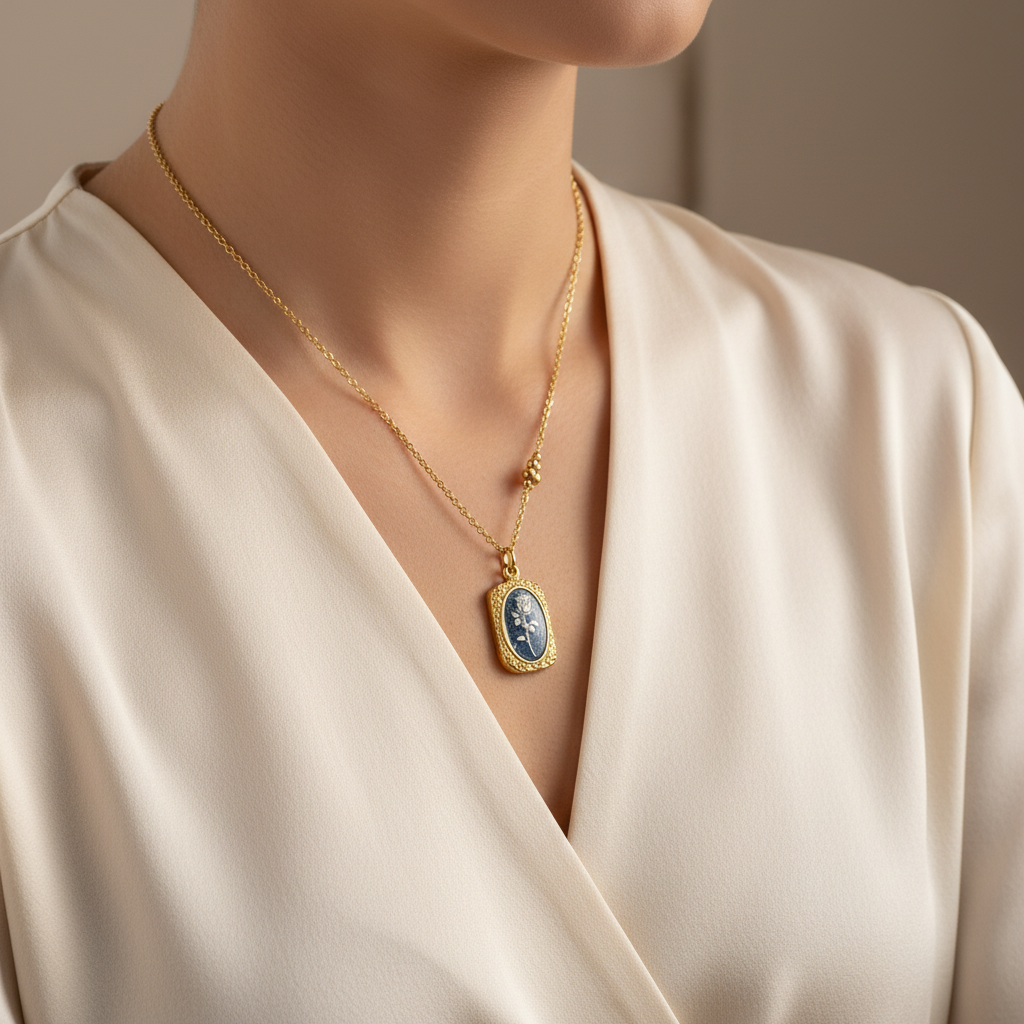 Lifestyle worn necklace